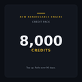 Credit Pack — 8,000 Credits (Pro)